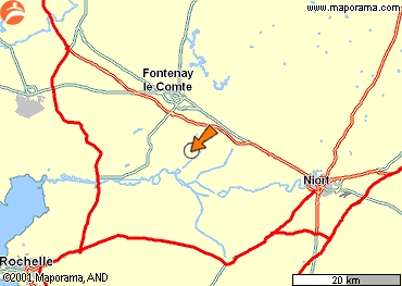 Carte St Pierre le Vieux